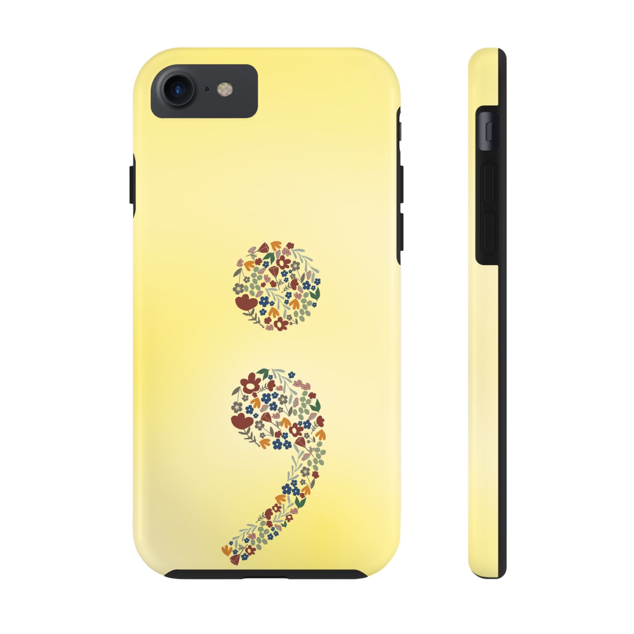 Light Yellow Suicide Awareness Phone Cases