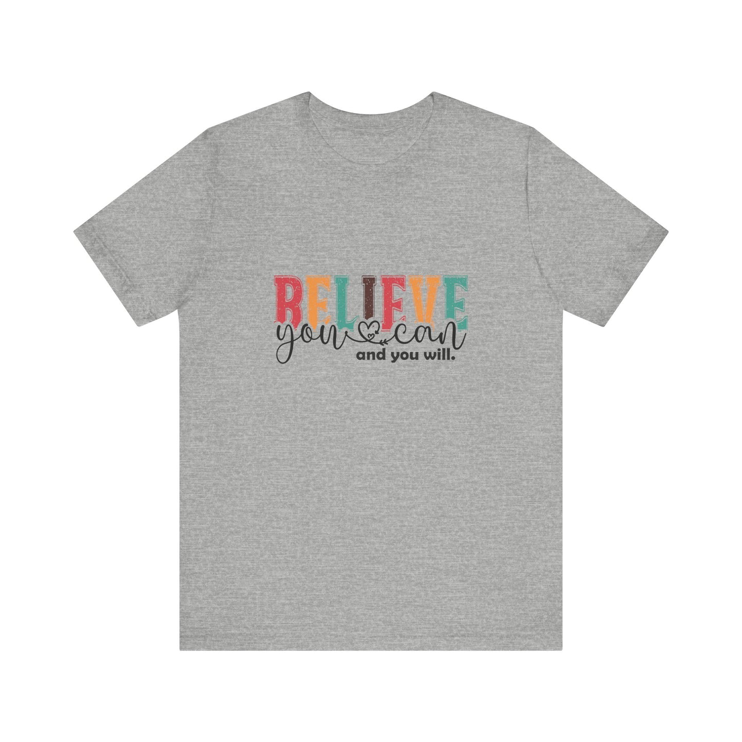 Believe In Yourself Jersey Tee