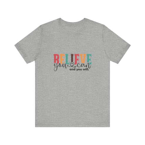 Believe In Yourself Jersey Tee