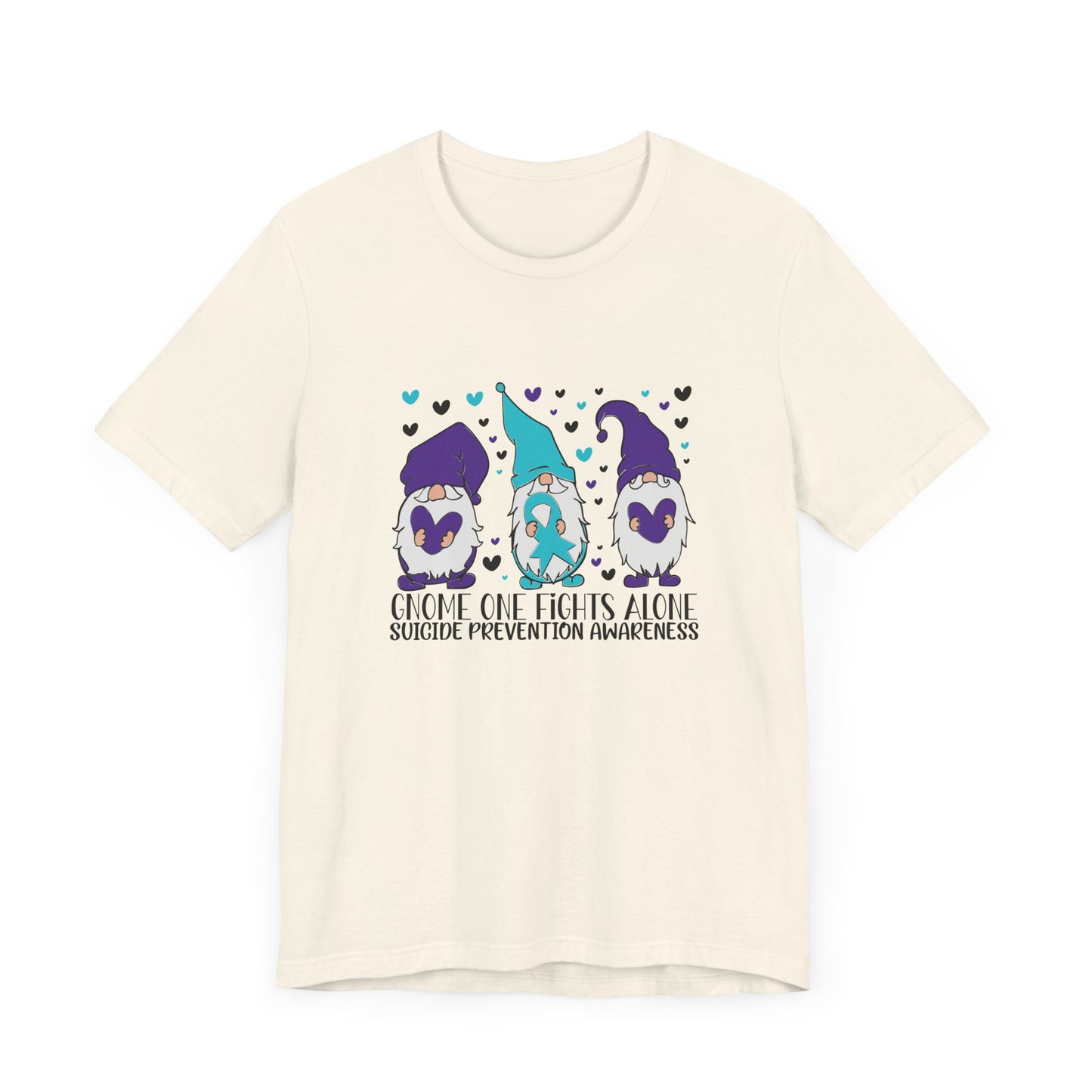 Gnome One Fights Alone Jersey Tee