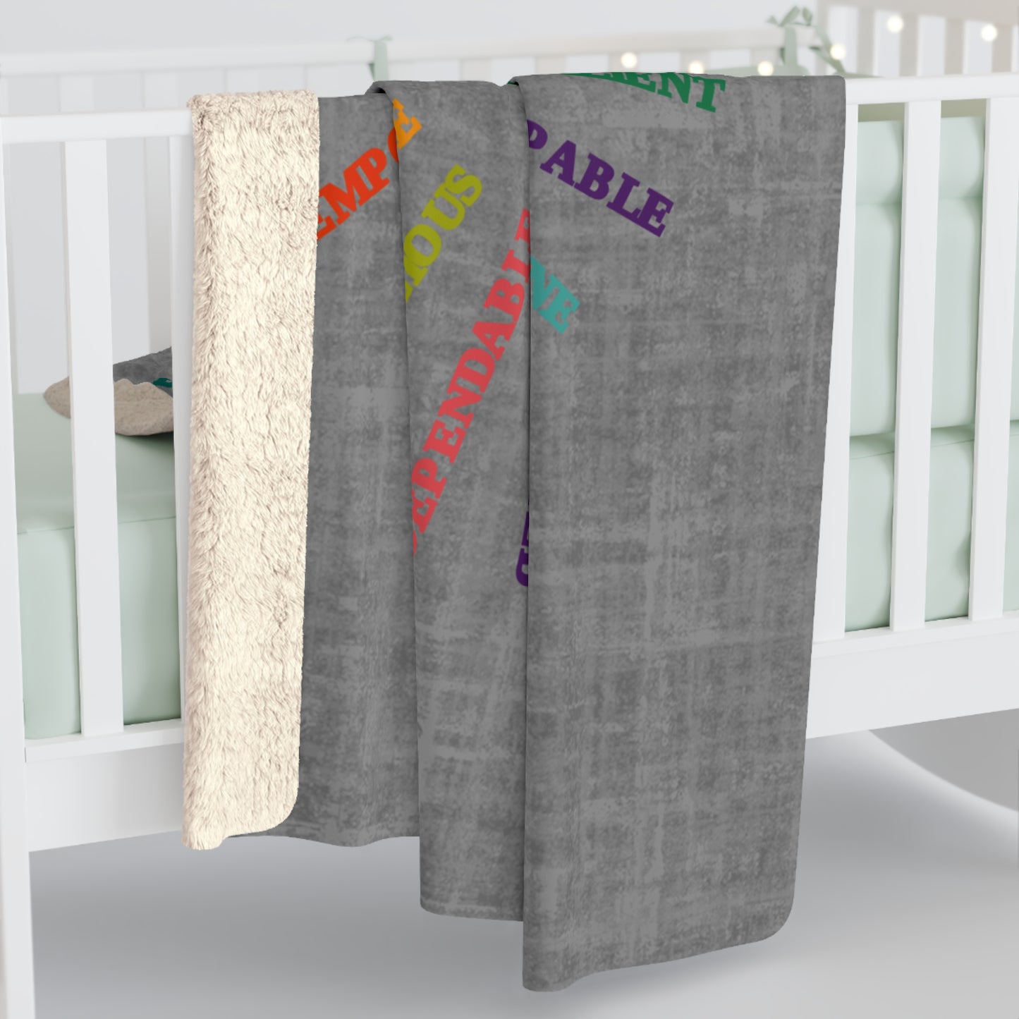I AM- Sherpa Fleece Blanket