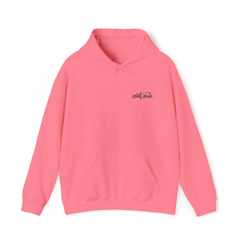 Continue Chest Logo Hooded Sweatshirt