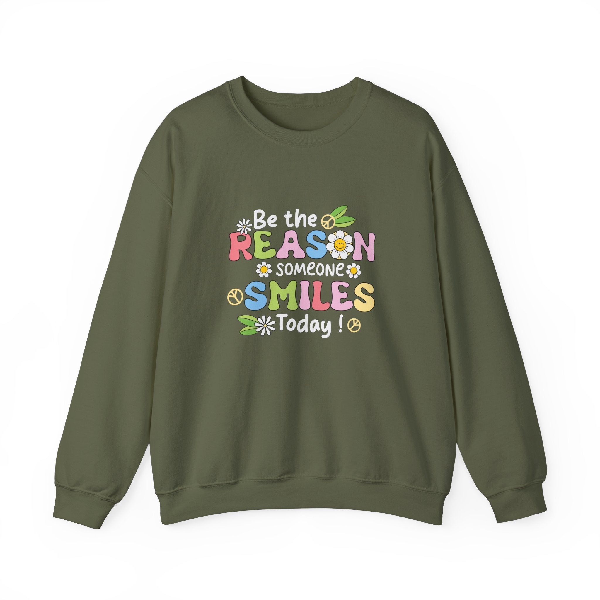 Be the Reason Someone Smiles Today Crewneck Sweatshirt
