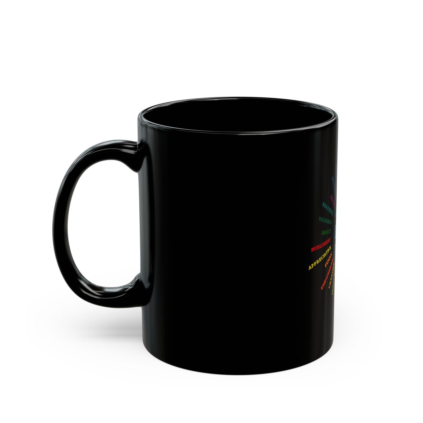 I AM - Empowering Suicide Prevention Awareness Black Mug