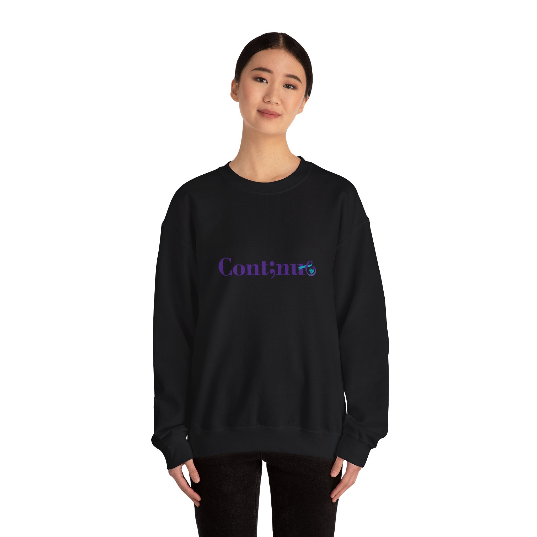 Continue Suicide Prevention Crewneck Sweatshirt