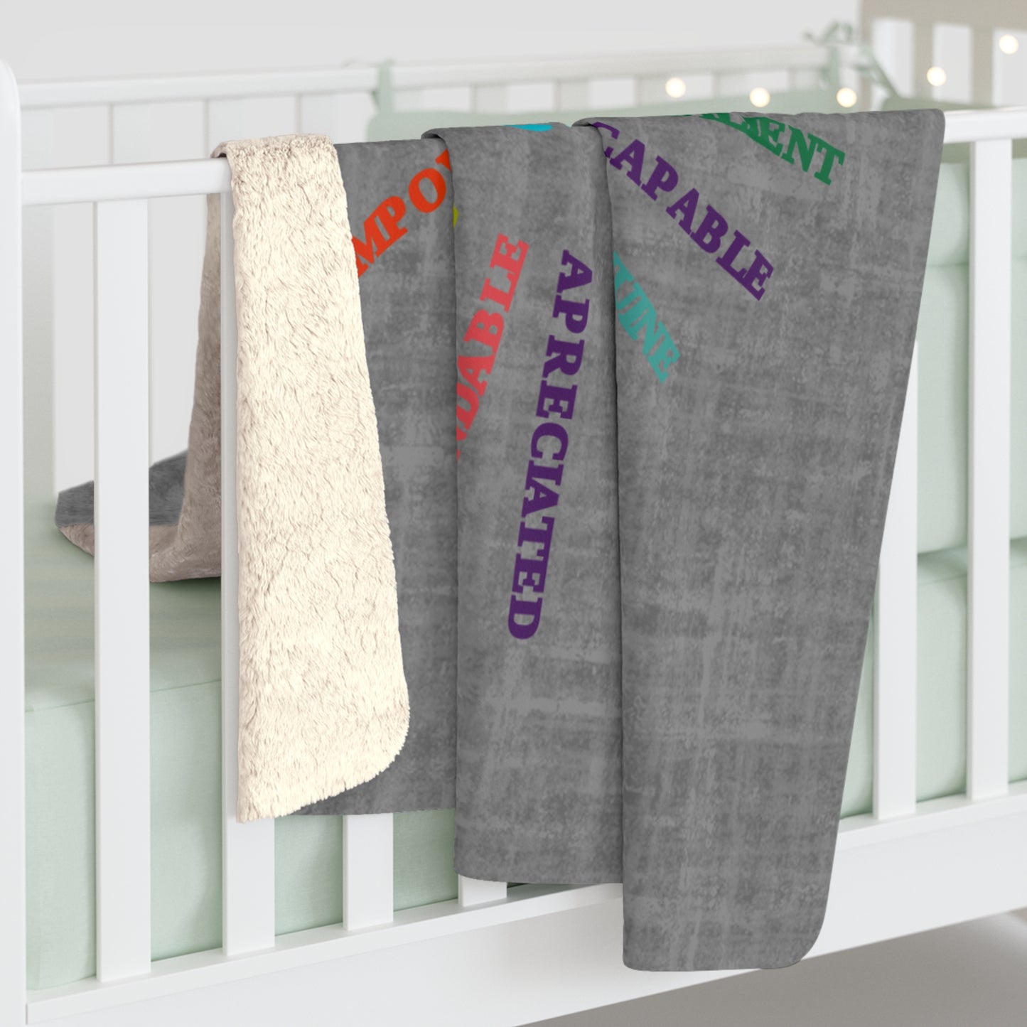 I AM- Sherpa Fleece Blanket
