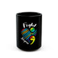 Fight the Stigma - Suicide Prevention Awareness Black Mug