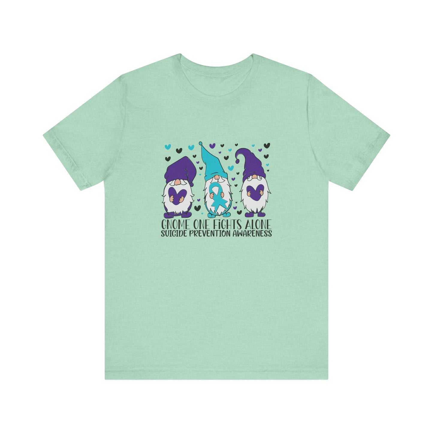 Gnome One Fights Alone Jersey Tee