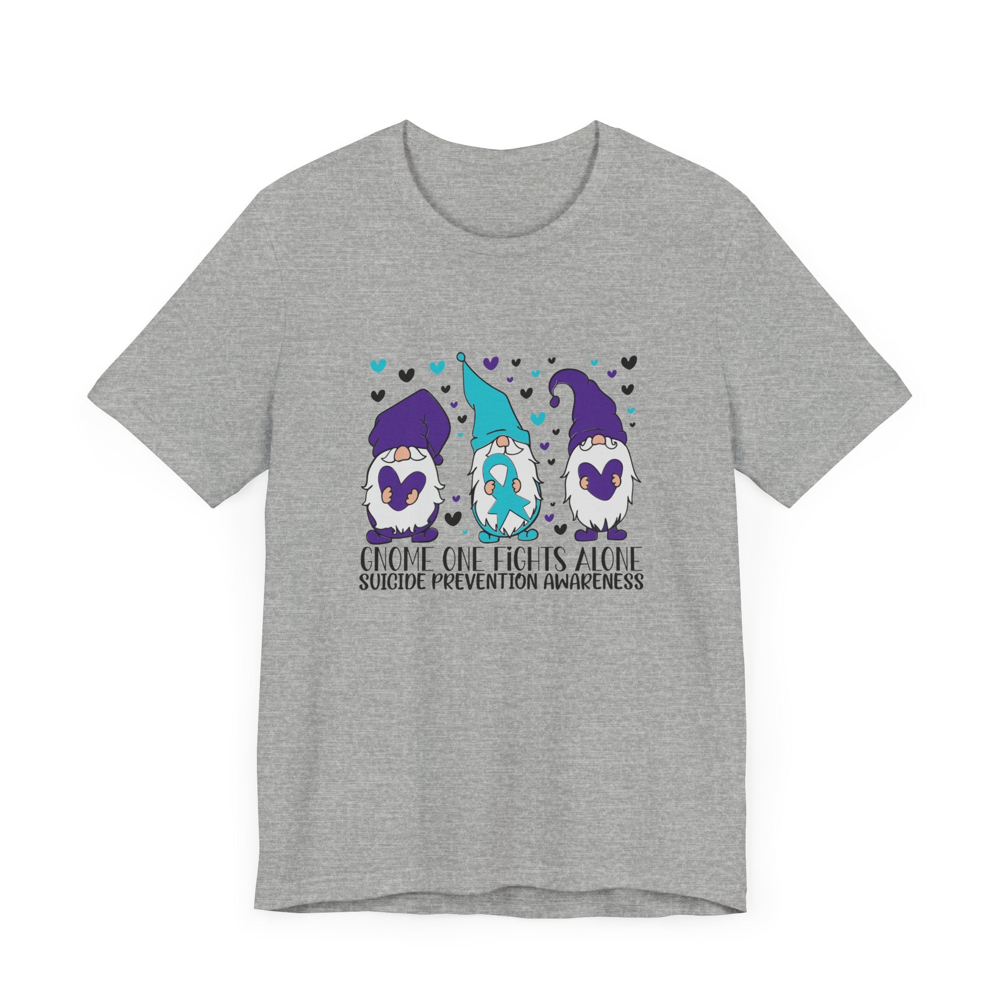 Gnome One Fights Alone Jersey Tee