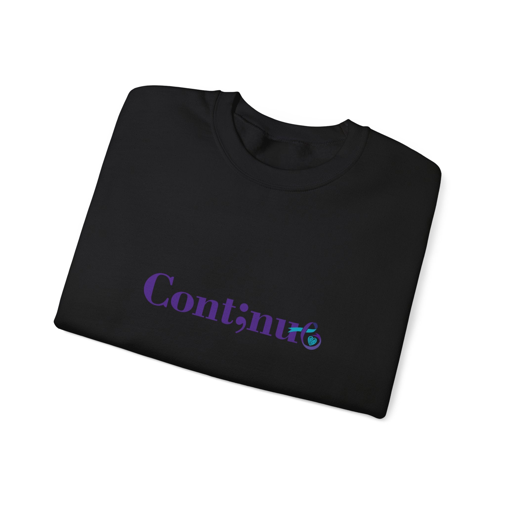 Continue Suicide Prevention Crewneck Sweatshirt