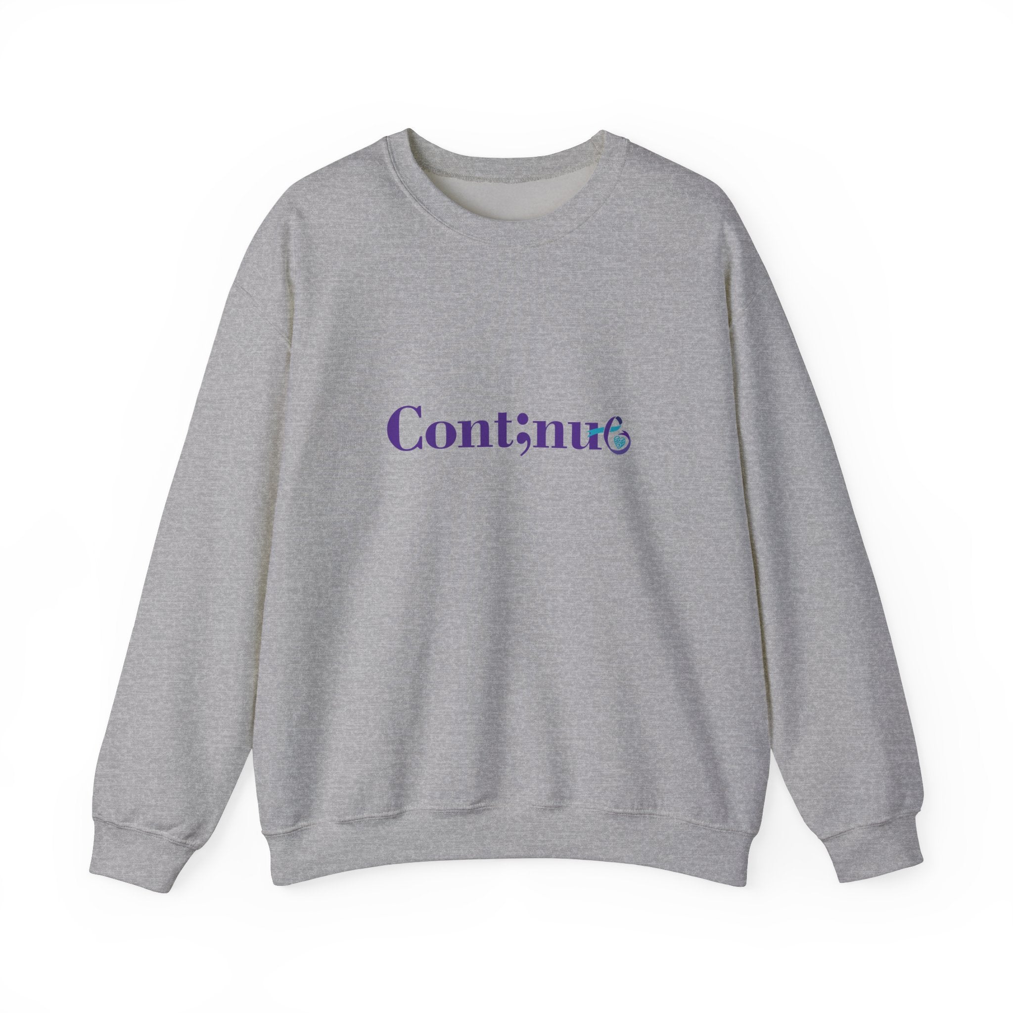 Continue Suicide Prevention Crewneck Sweatshirt