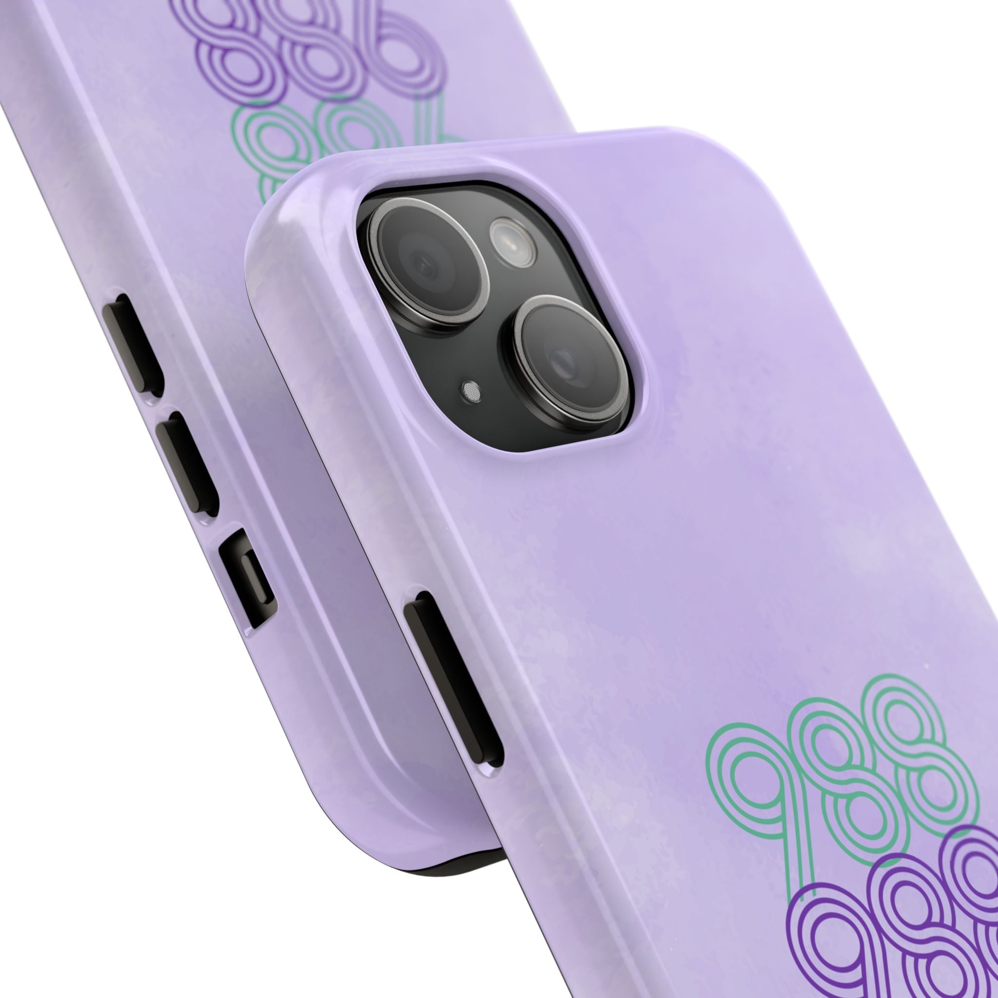 988 Light Purple Suicide Awareness Phone Case