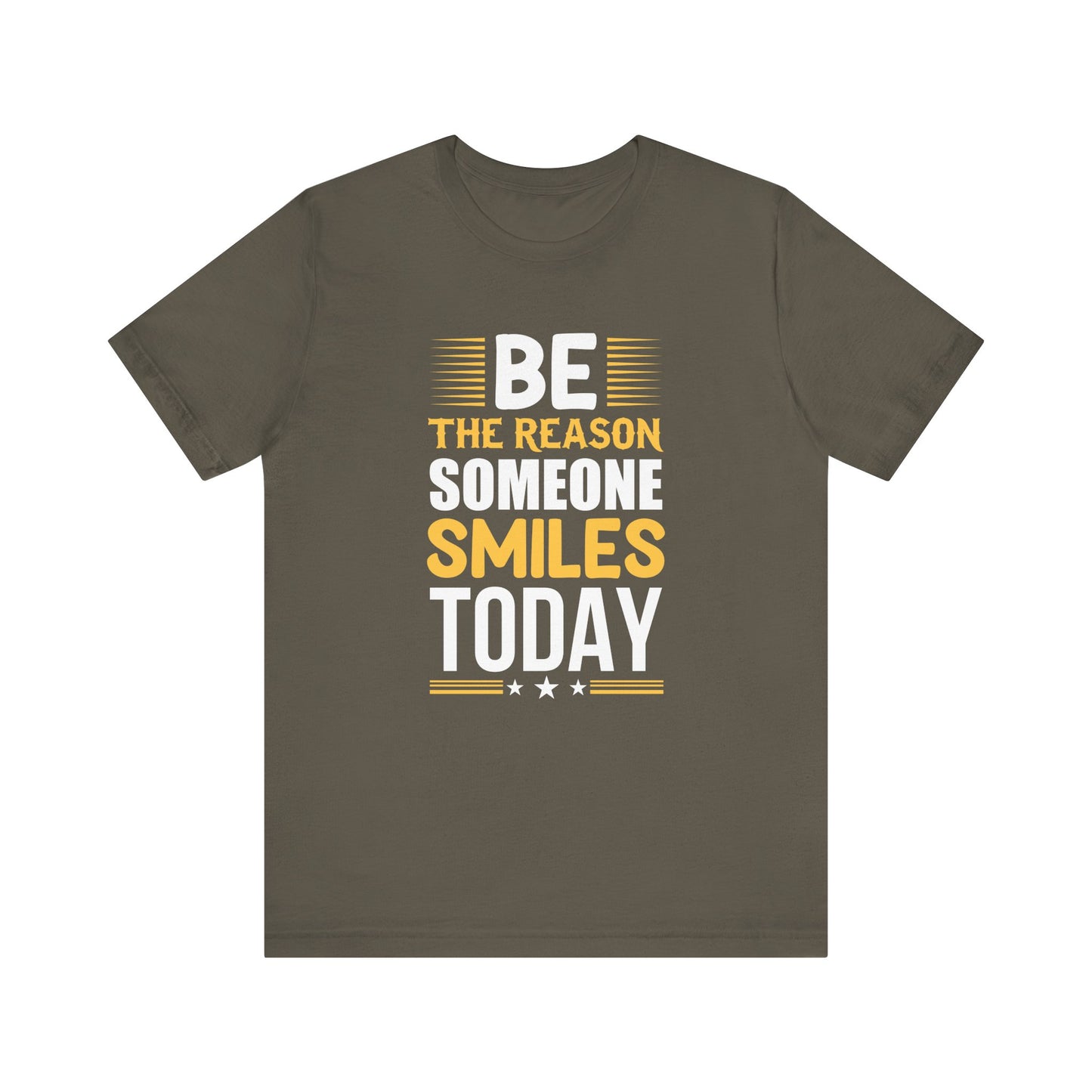 Be The Reason Someone Smiles Today Jersey Tee