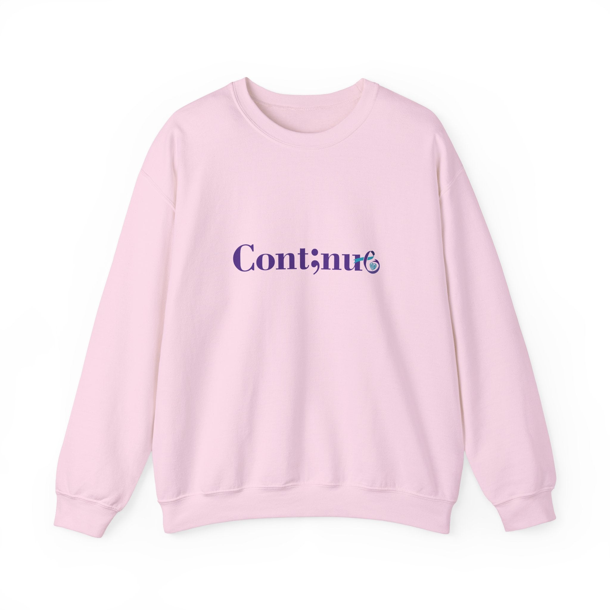 Continue Suicide Prevention Crewneck Sweatshirt