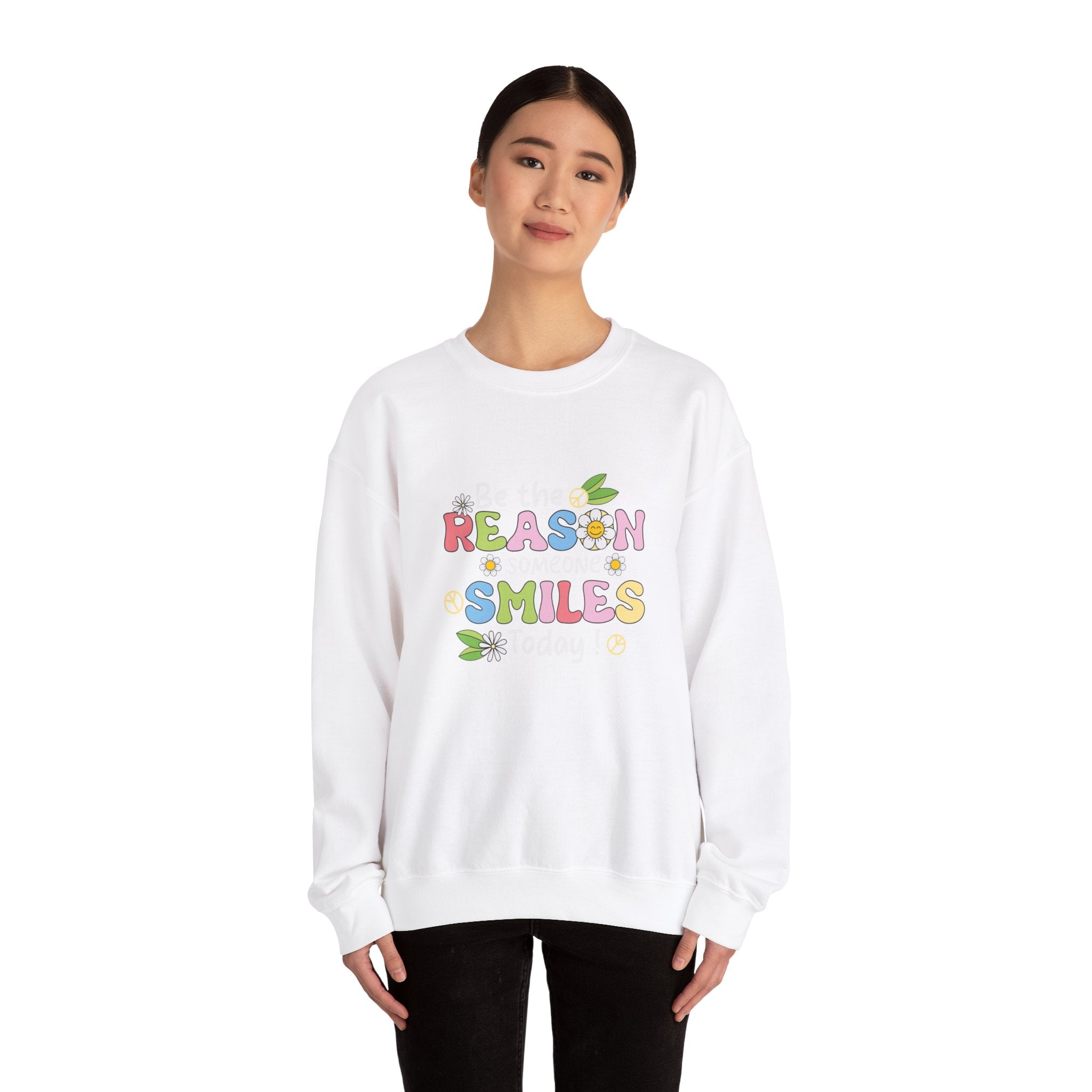 Be the Reason Someone Smiles Today Crewneck Sweatshirt