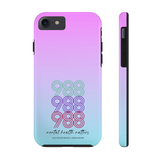 988 Ombre Suicide Awareness Phone Case