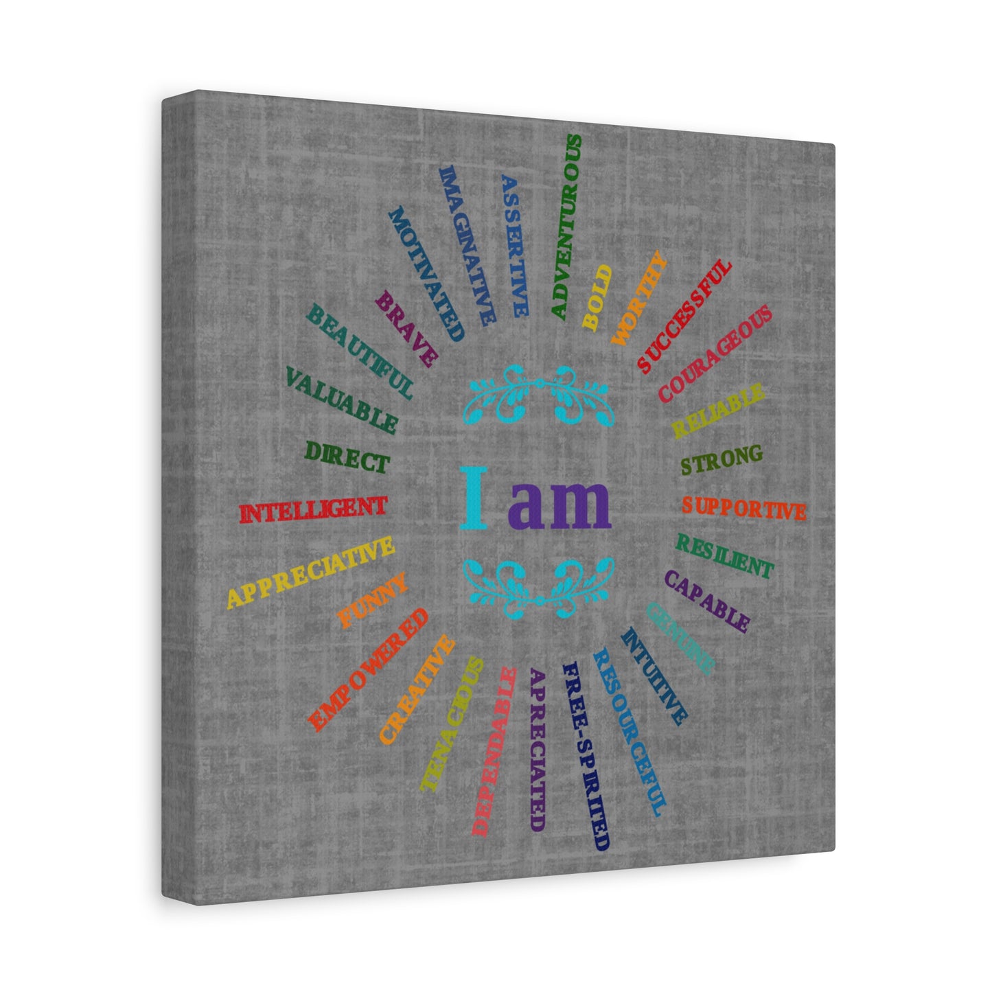 I AM - Empowering Suicide Prevention Awareness Canvas