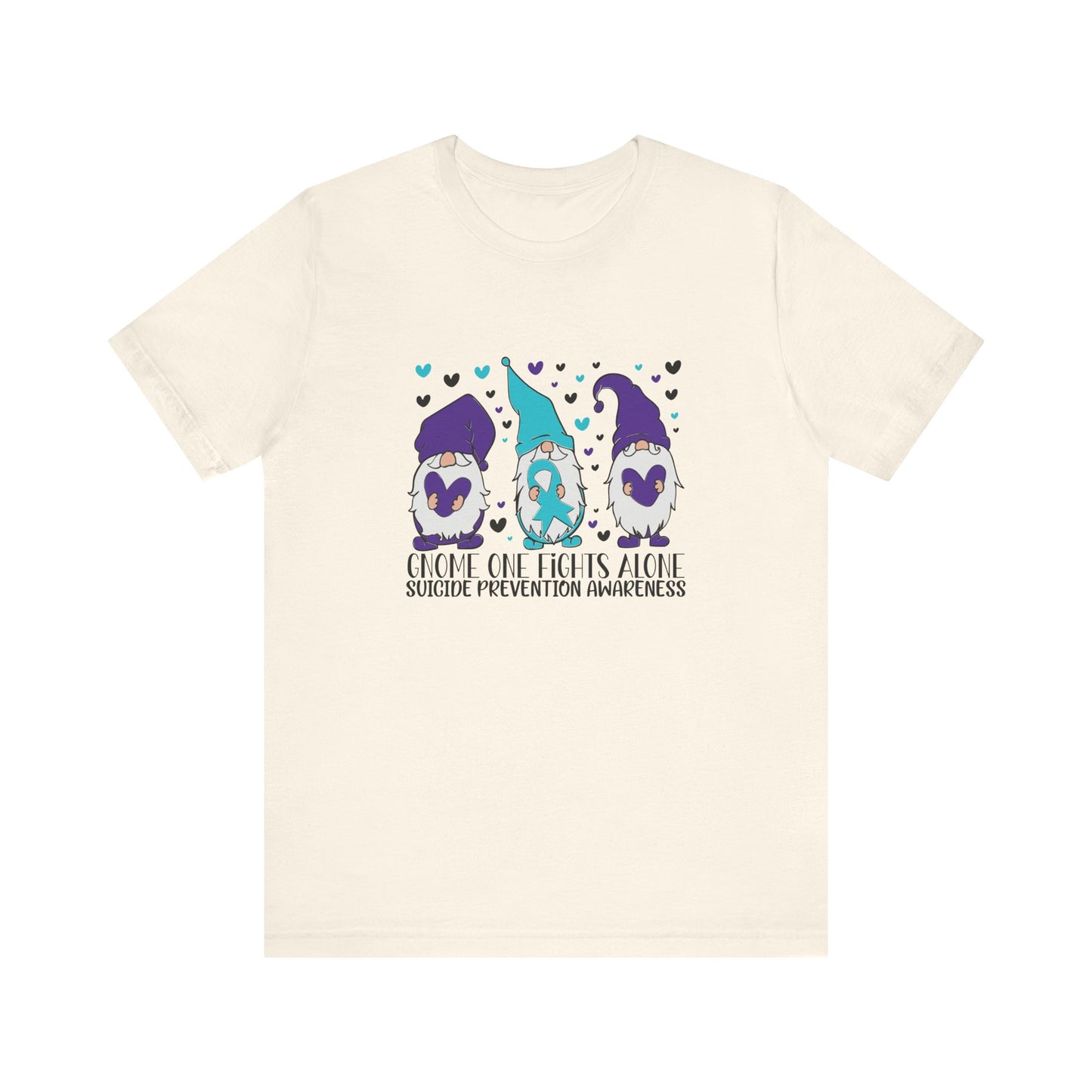 Gnome One Fights Alone Jersey Tee