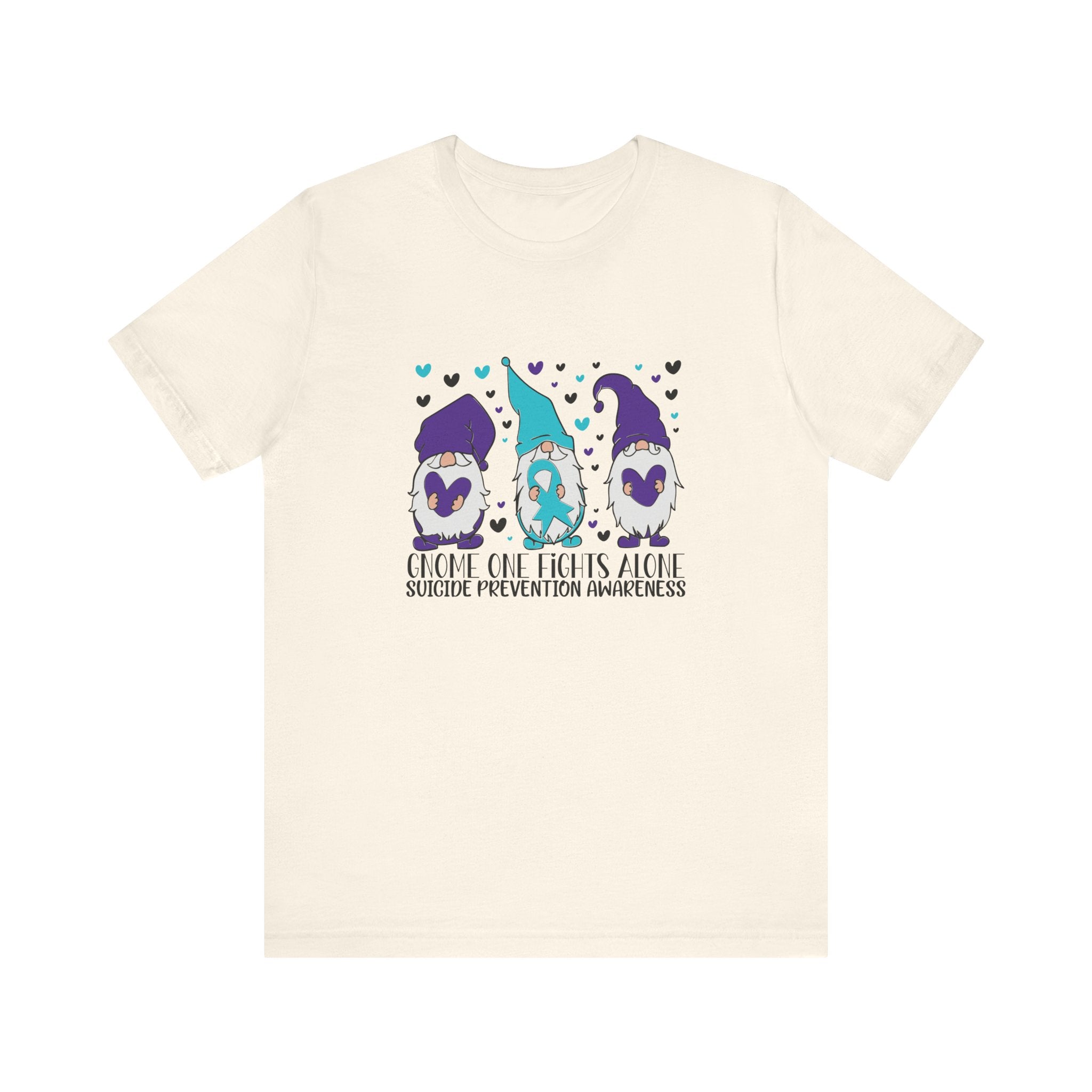 Gnome One Fights Alone Jersey Tee