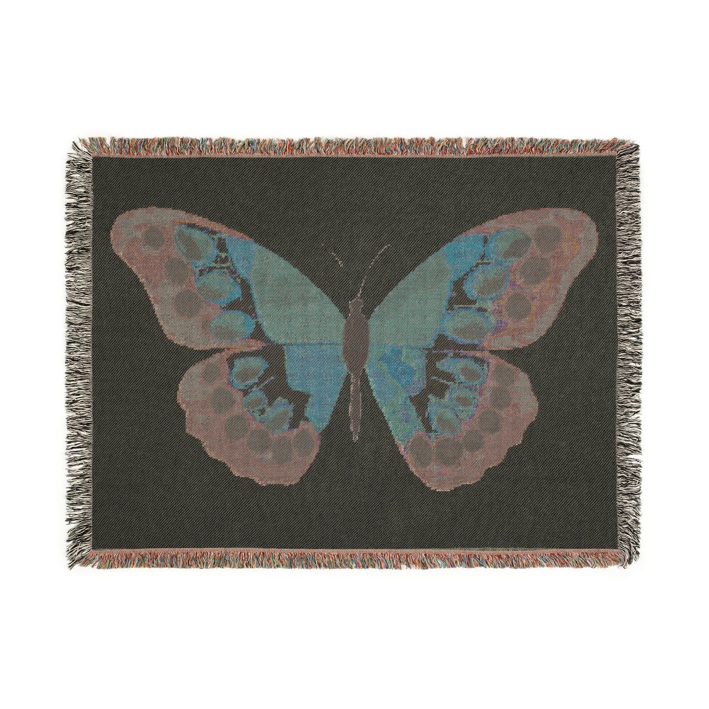 Woven Blanket Butterfly Hope Symbol