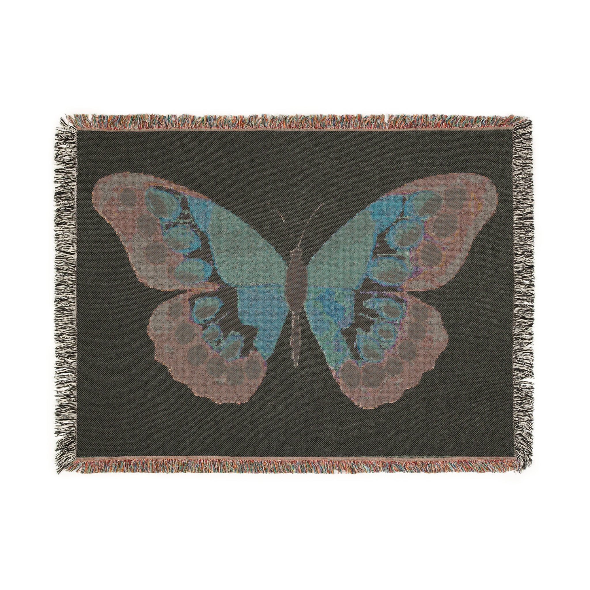 Woven Blanket Butterfly Hope Symbol