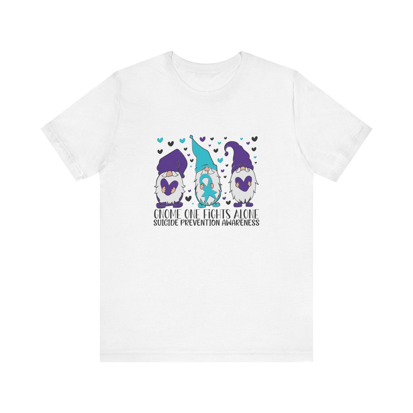 Gnome One Fights Alone Jersey Tee