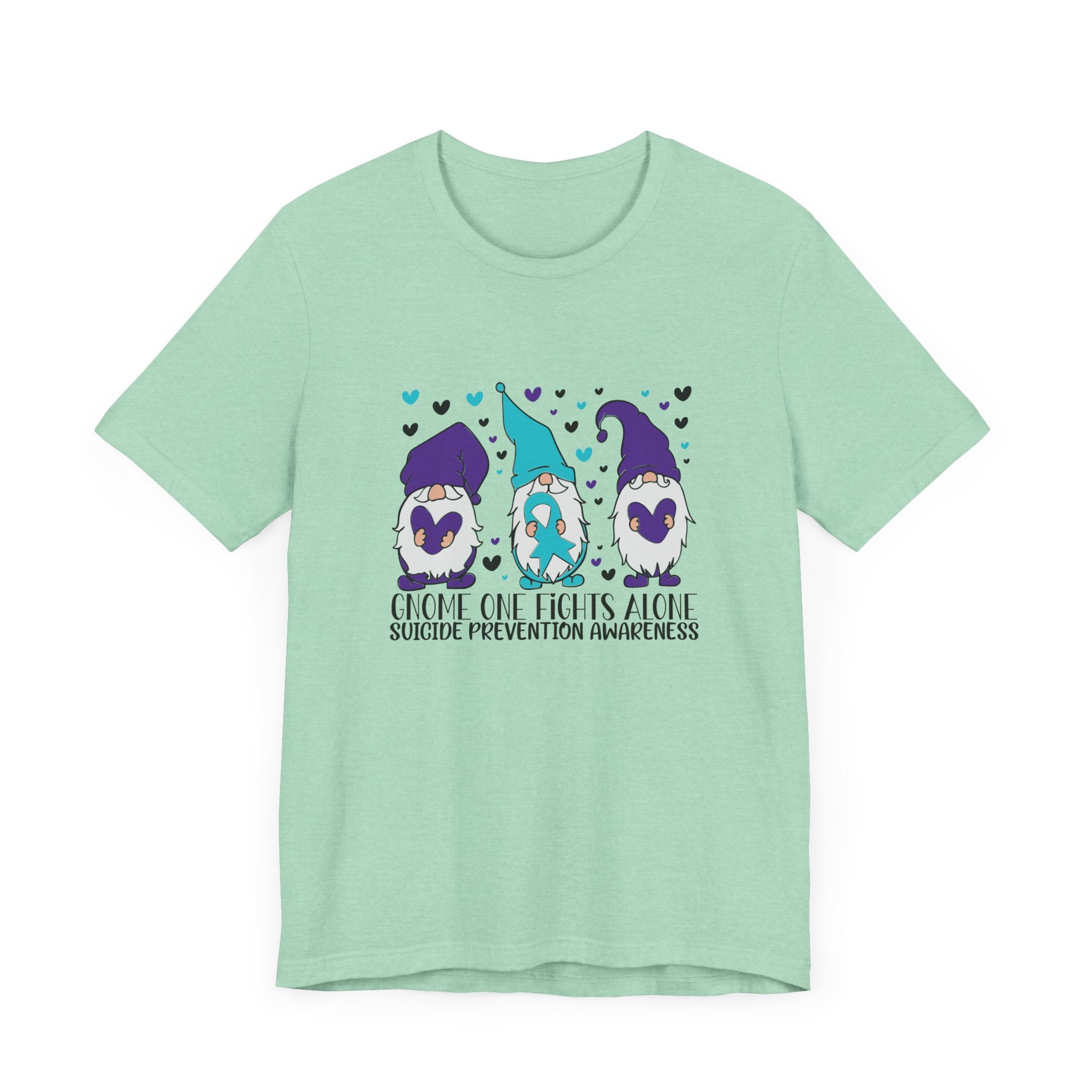 Gnome One Fights Alone Jersey Tee
