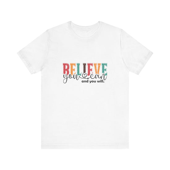 Believe In Yourself Jersey Tee