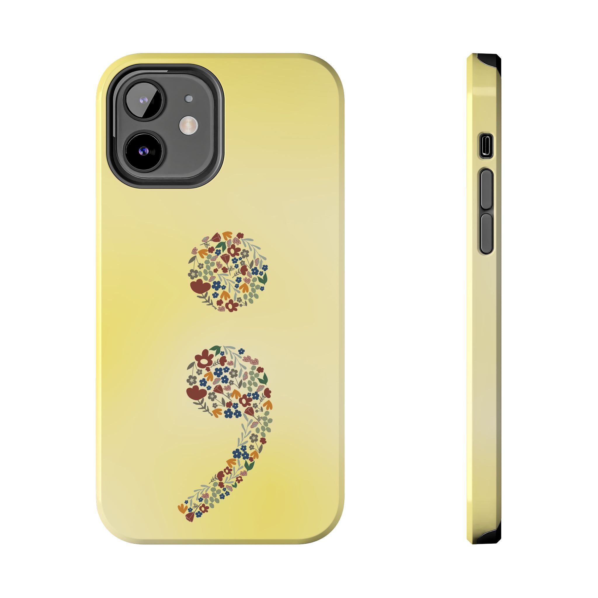Light Yellow Suicide Awareness Phone Cases