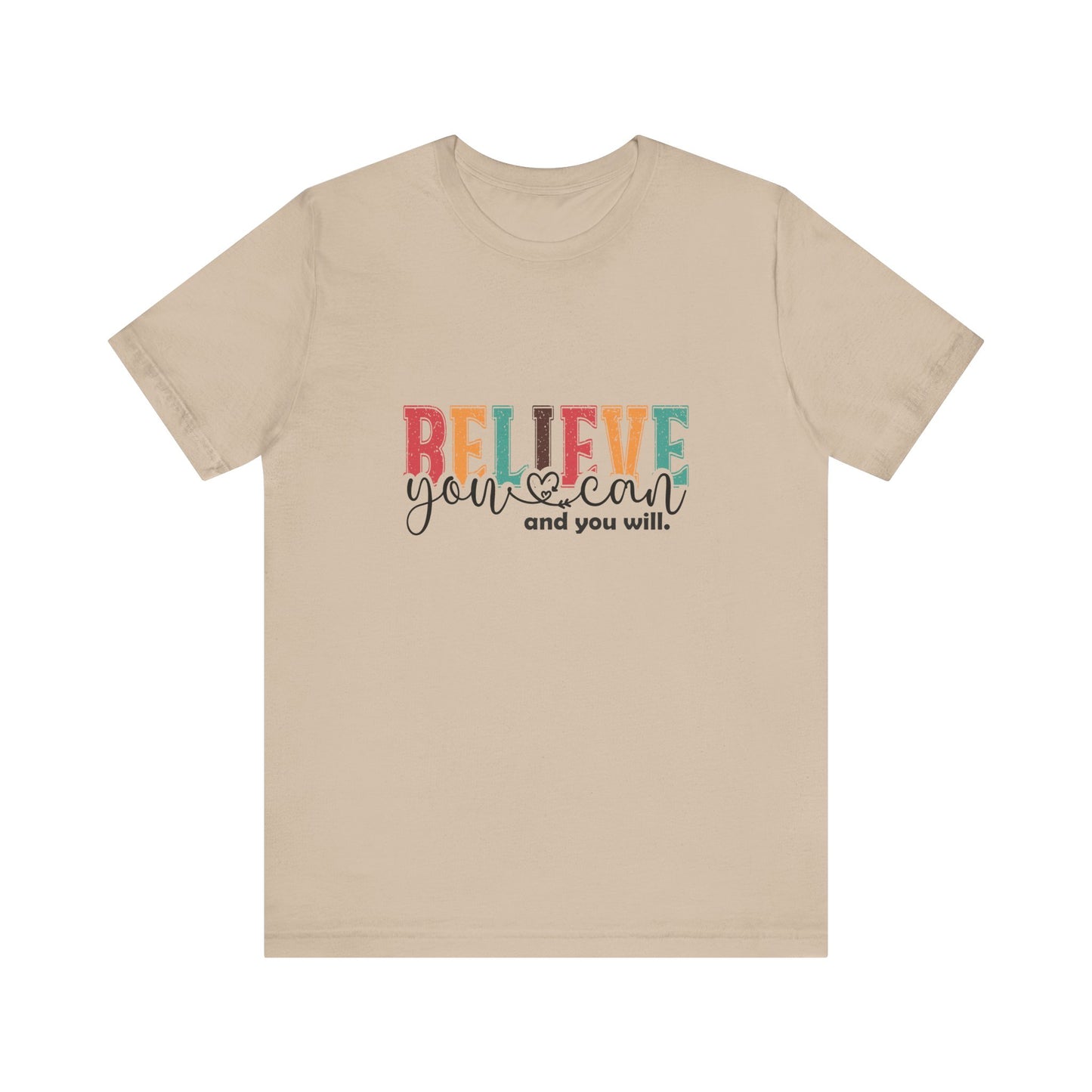 Believe In Yourself Jersey Tee