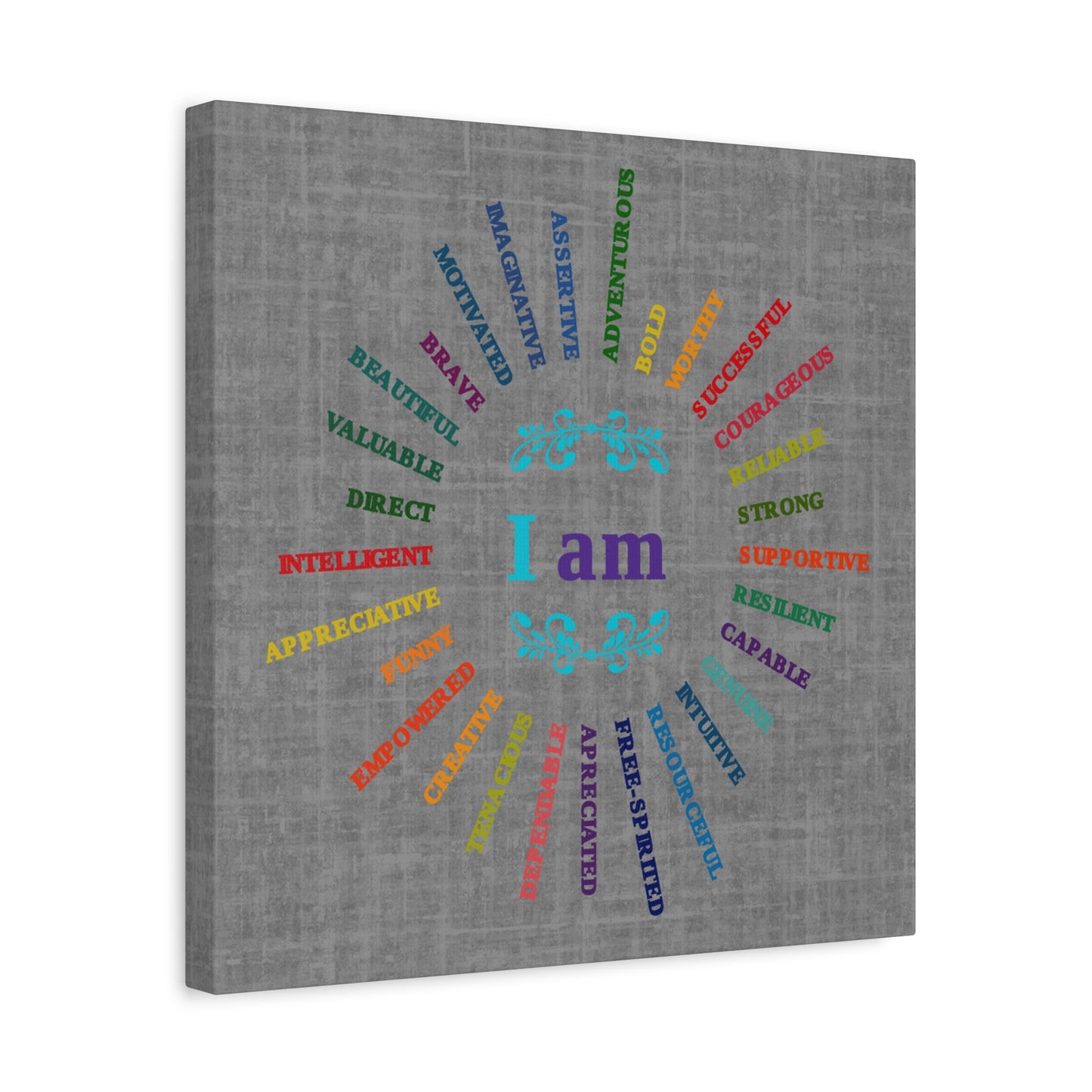 I AM - Empowering Suicide Prevention Awareness Canvas