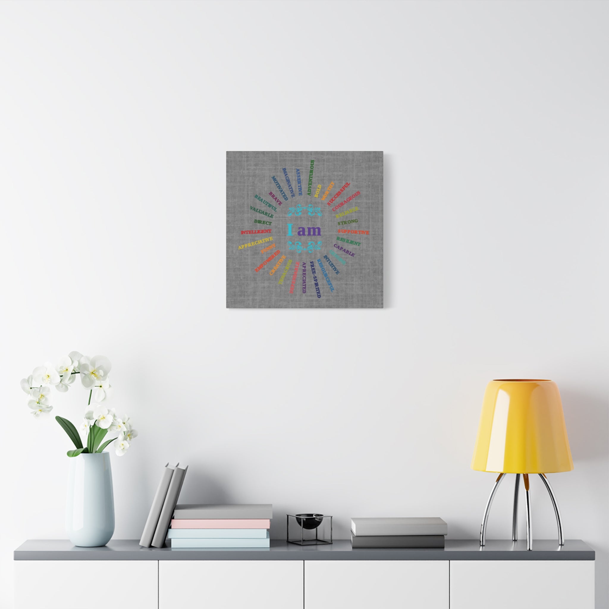 I AM - Empowering Suicide Prevention Awareness Canvas