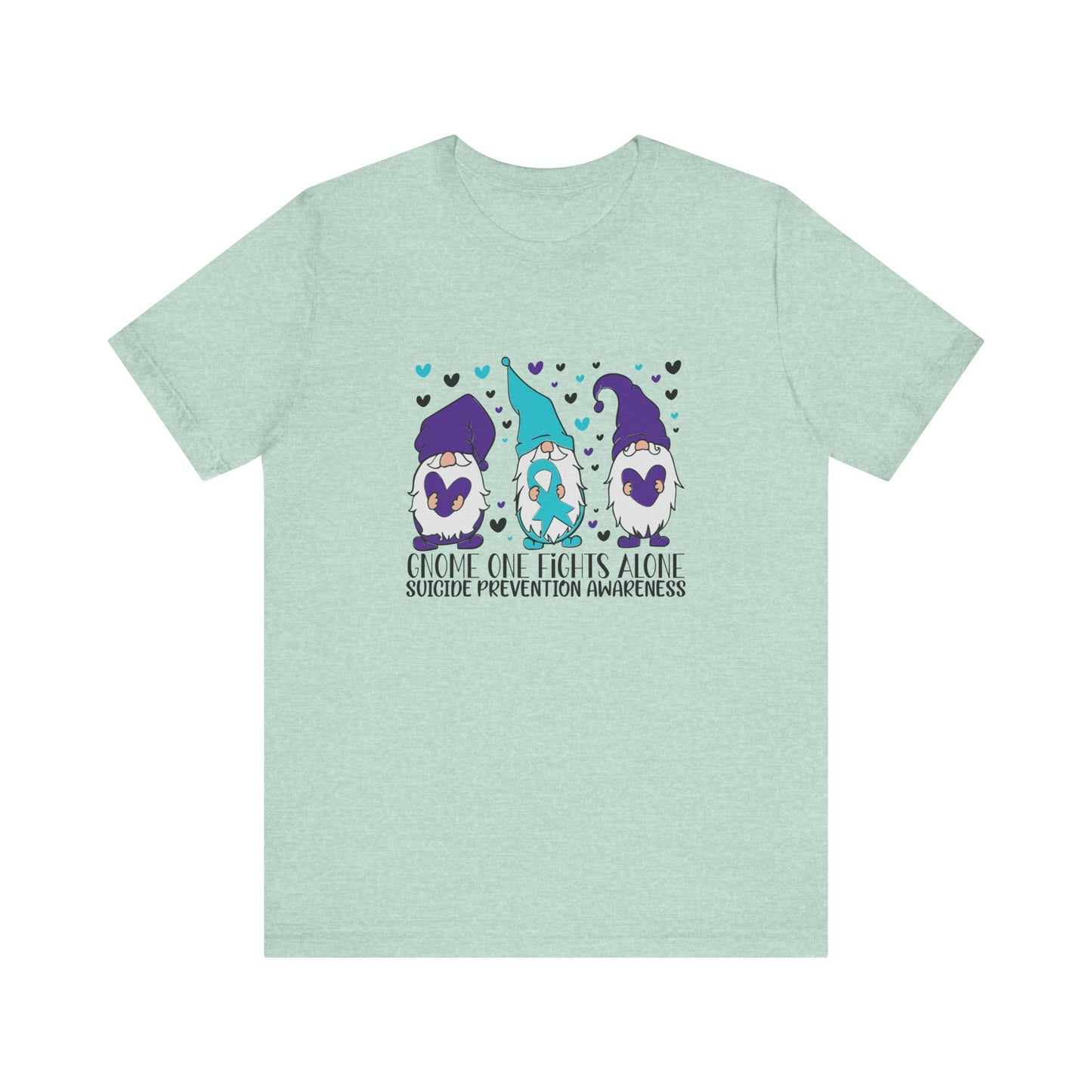Gnome One Fights Alone Jersey Tee