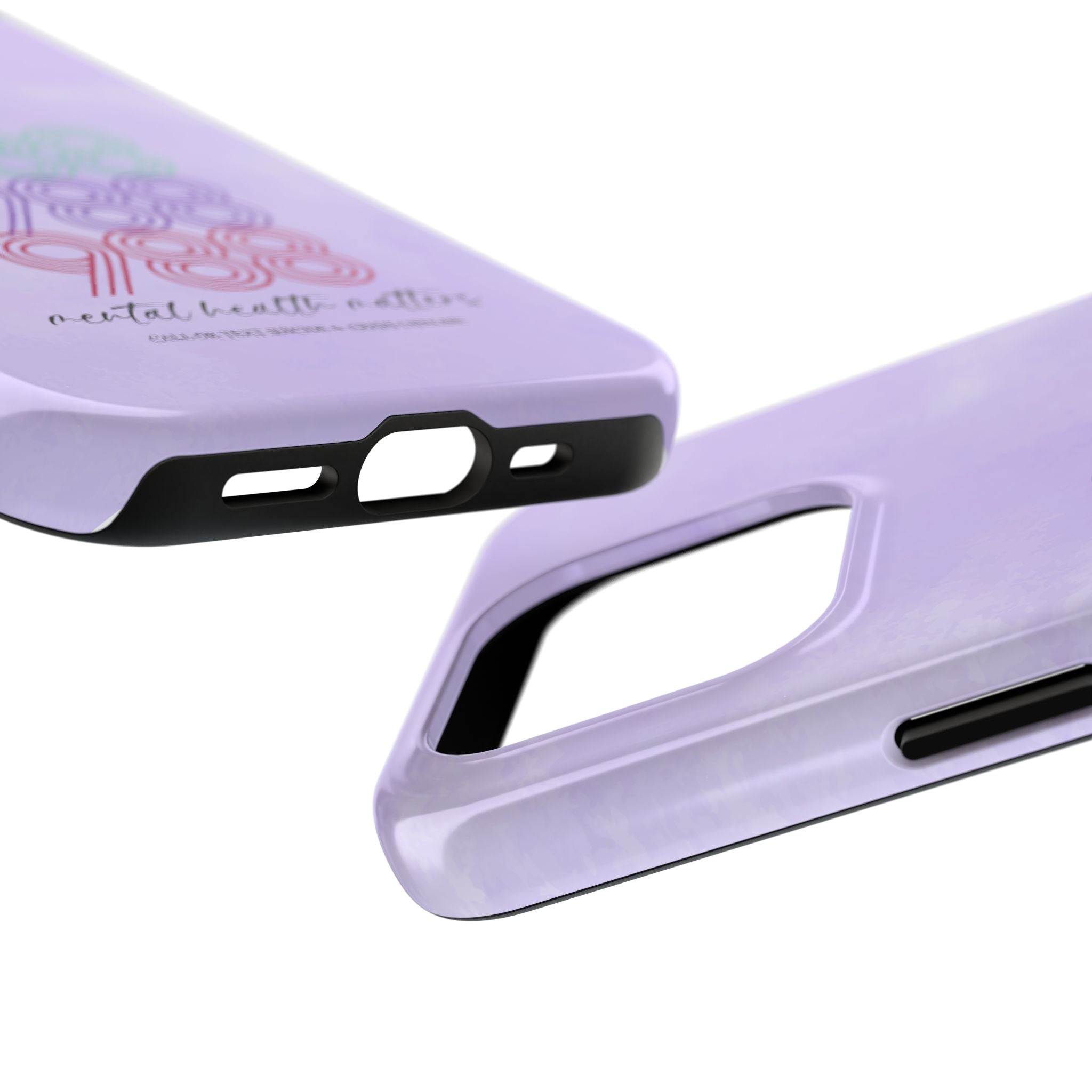 988 Light Purple Suicide Awareness Phone Case