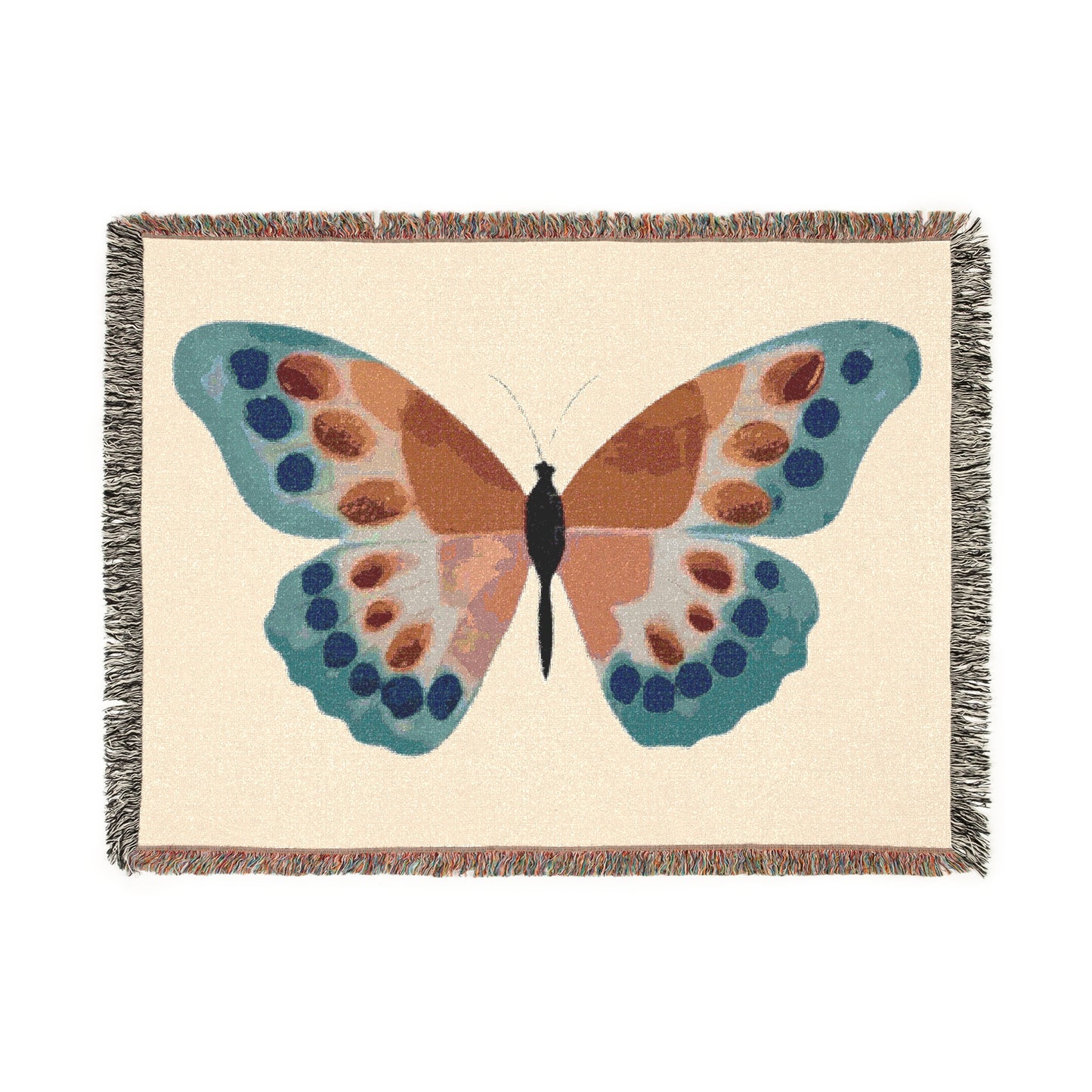 Woven Blanket Butterfly Hope Symbol
