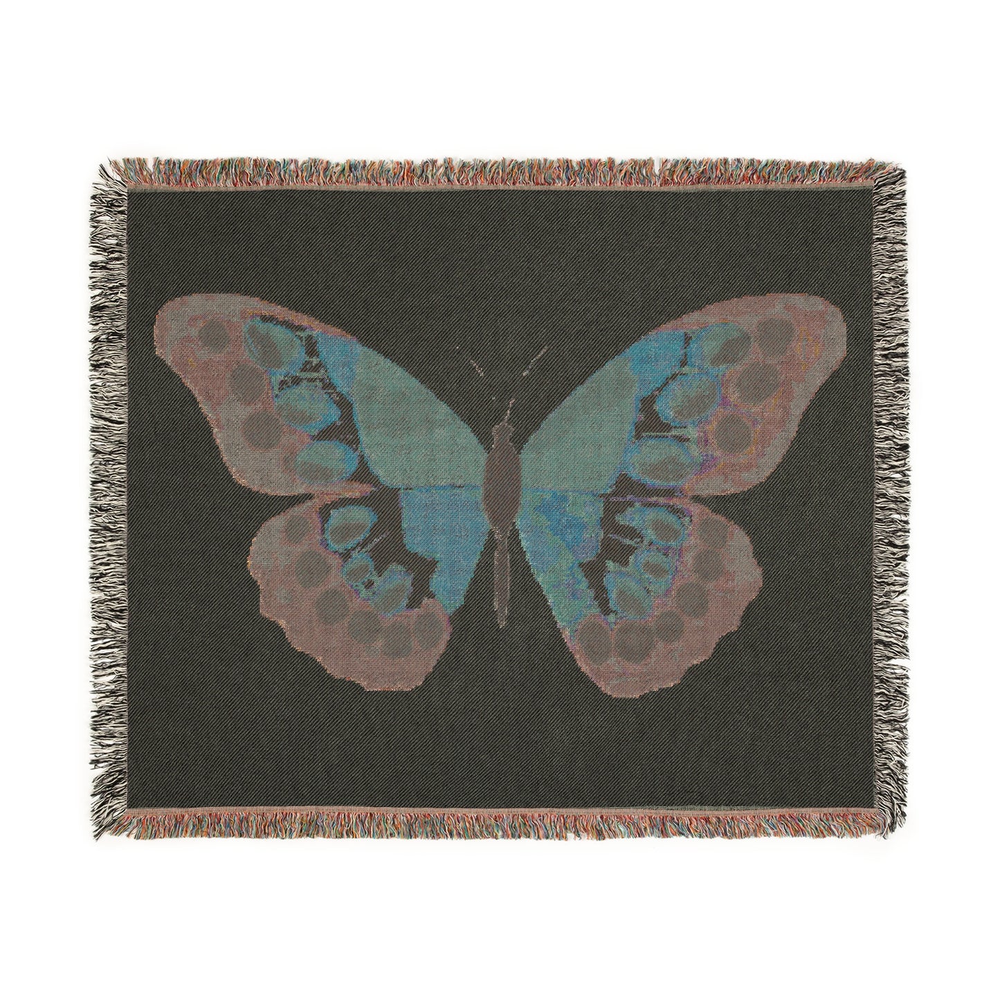 Woven Blanket Butterfly Hope Symbol