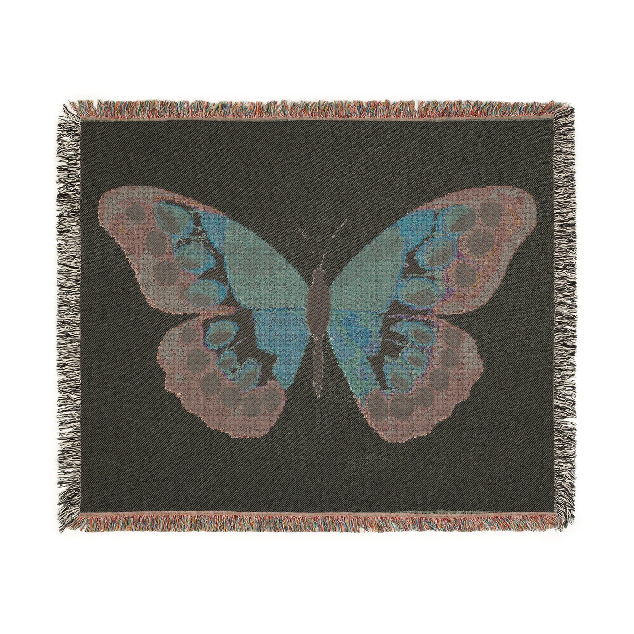 Woven Blanket Butterfly Hope Symbol