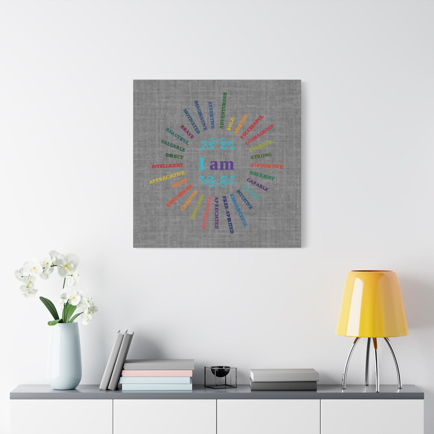 I AM - Empowering Suicide Prevention Awareness Canvas