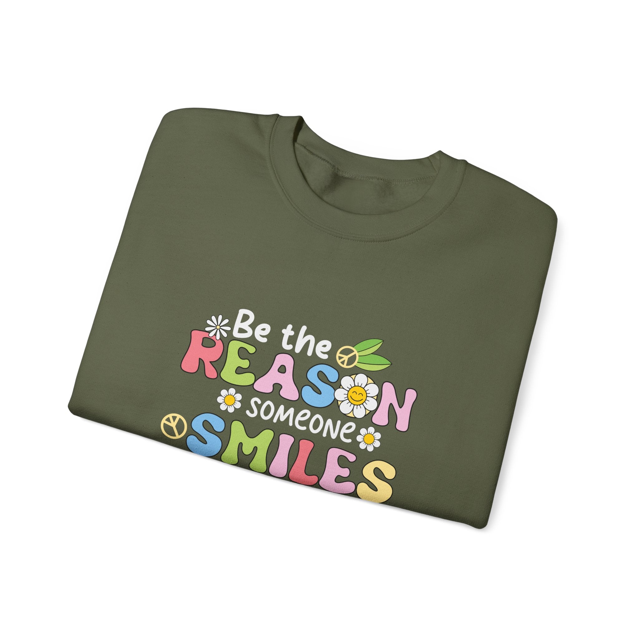 Be the Reason Someone Smiles Today Crewneck Sweatshirt