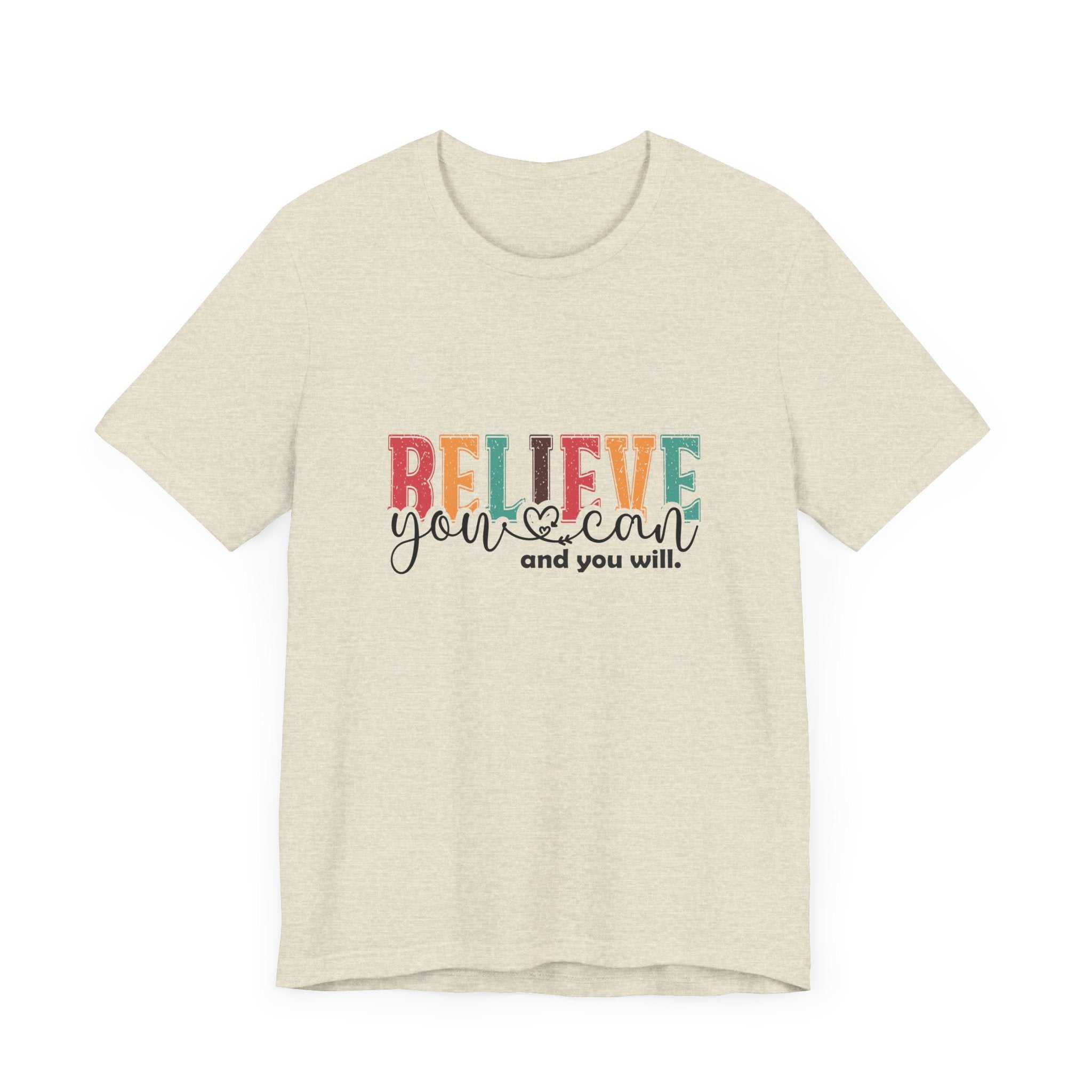 Believe In Yourself Jersey Tee