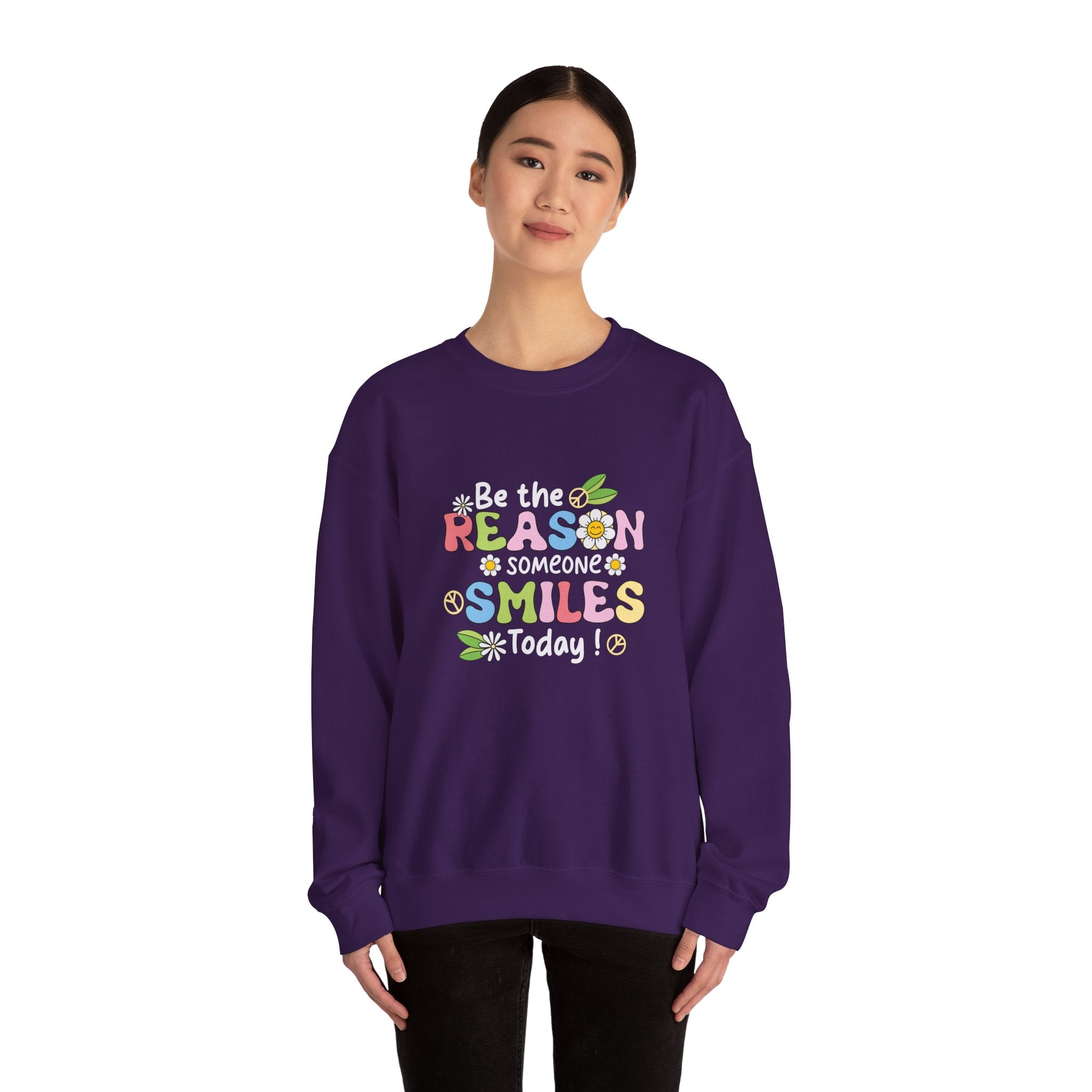 Be the Reason Someone Smiles Today Crewneck Sweatshirt