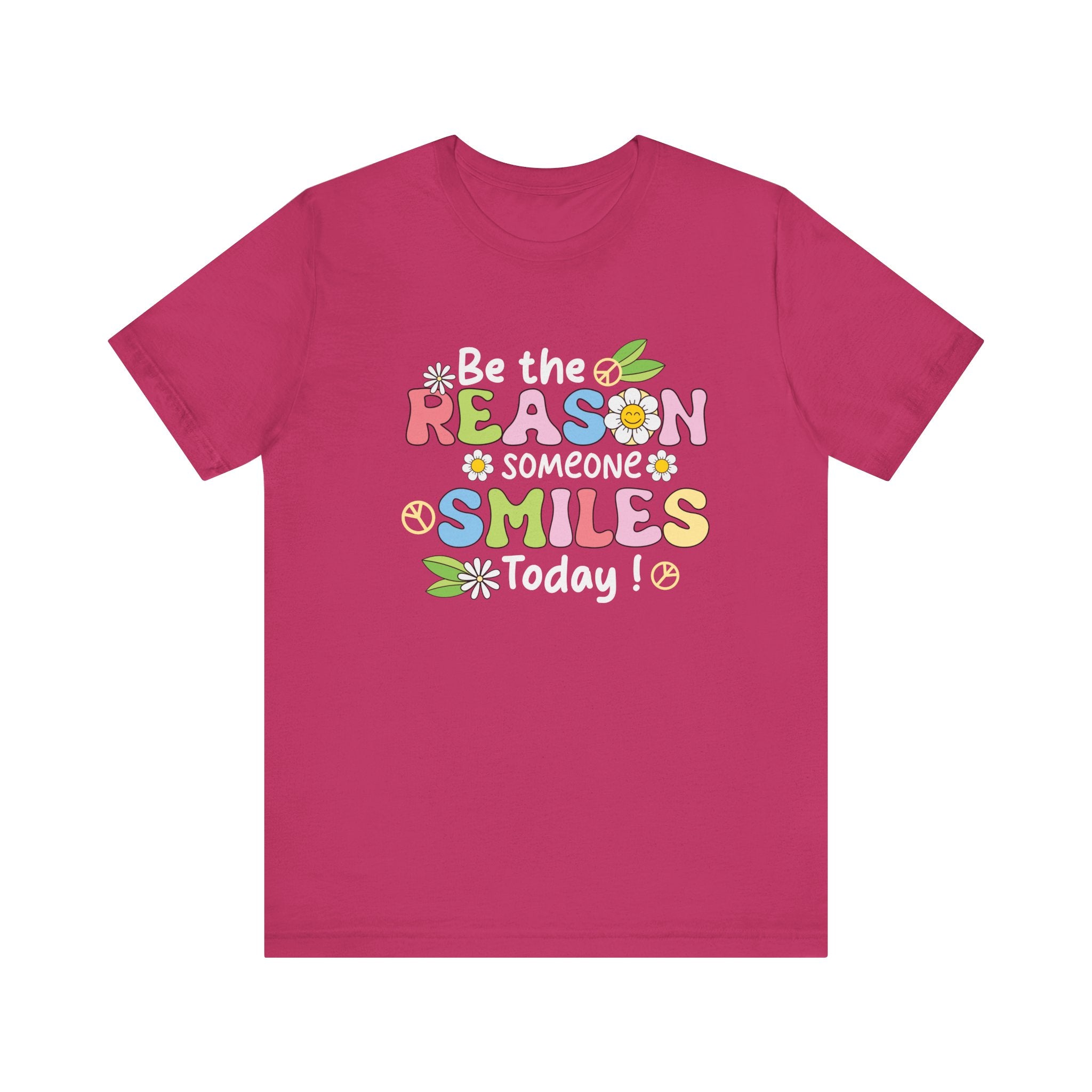 Be The Reason Someone Smiles Today Jersey Tee