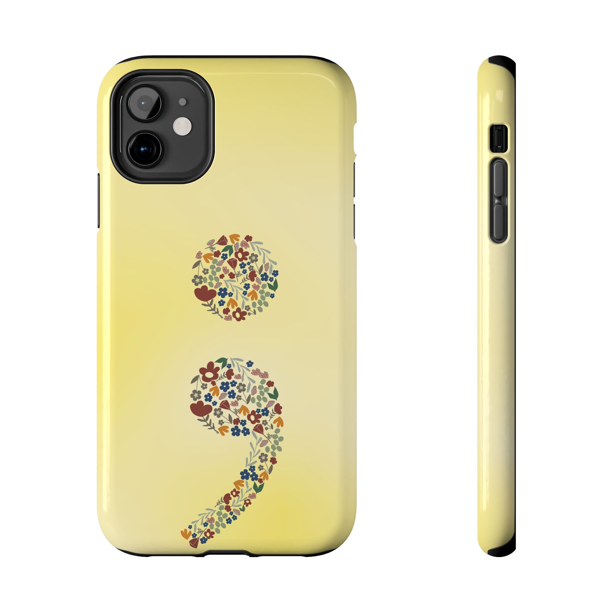 Light Yellow Suicide Awareness Phone Cases