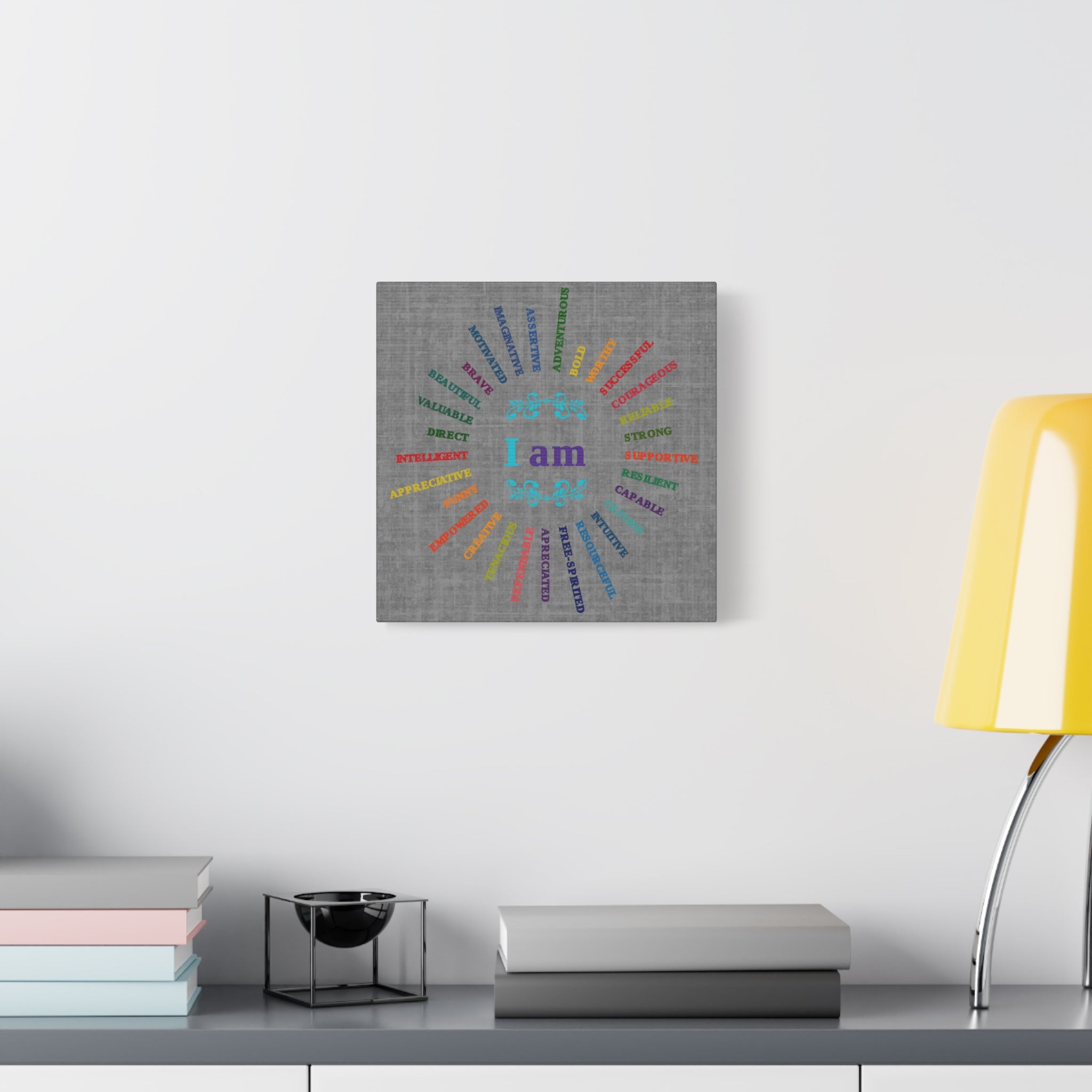 I AM - Empowering Suicide Prevention Awareness Canvas