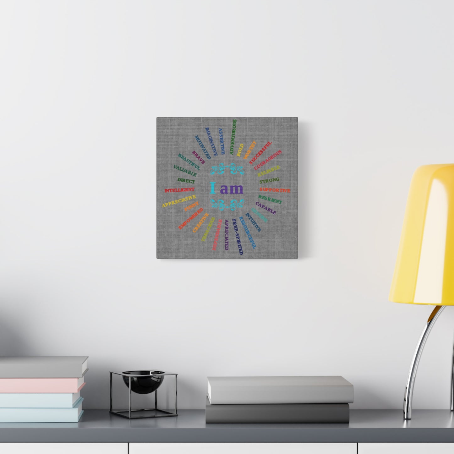 I AM - Empowering Suicide Prevention Awareness Canvas