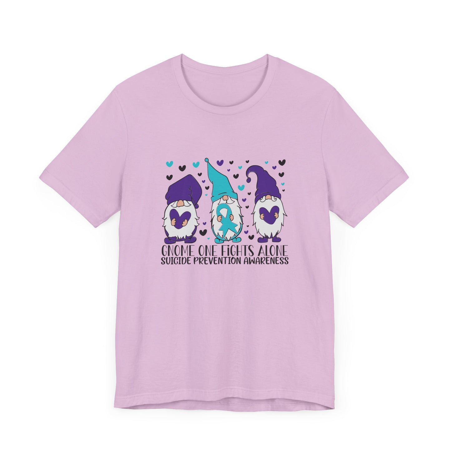 Gnome One Fights Alone Jersey Tee